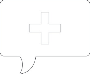 health icon health message and pharmacy