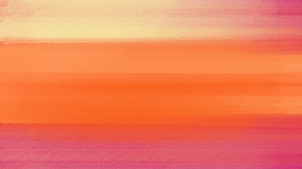 Fototapeta premium Abstract background painting art with blurry orange, pink and yellow paint brush for christmas poster, banner, website, card background