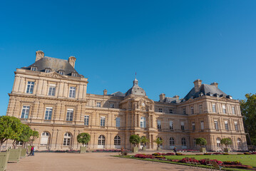 Obraz premium Luxembourg garden in France