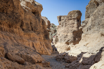 sesriem canyon dry desert landscape