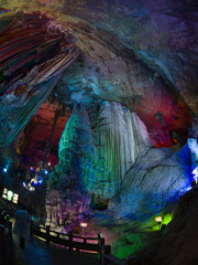 Yingzi Cave in Lipu Country of Guilin, Guangxi