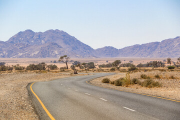 road in the mountains