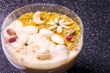 yogurt with muesli and fruit