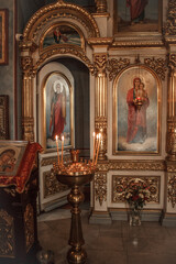 interior of the church