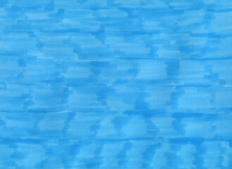 blue marker doodles texture on white - obrazy, fototapety, plakaty