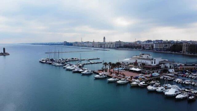 The coast of Bari in Italy - travel photography