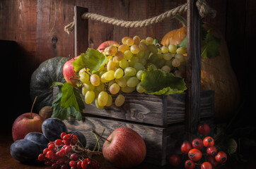 grapes and other fruits