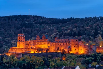 Das historische Schloss in Heidelberg © hespasoft