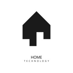 Home Technology icon. Trendy flat vector Home Technology icon on white background, vector illustration can be use for web and mobile