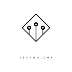 Technology icon. Trendy flat vector Technology icon on white background, vector illustration can be use for web and mobile