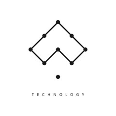 Arrow Technology icon. Trendy flat vector Arrow Technology icon on white background, vector illustration can be use for web and mobile