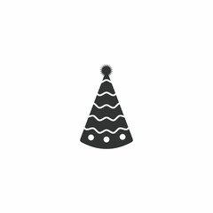 Party hat icon design vector illustration