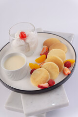 FOOD, DRINK, AND APPETIZER on white background.