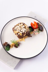 FOOD, DRINK, AND APPETIZER on white background.