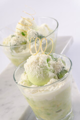 FOOD, DRINK, AND APPETIZER on white background.