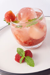 FOOD, DRINK, AND APPETIZER on white background.