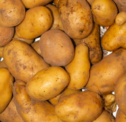 Close up of homemade potatoes