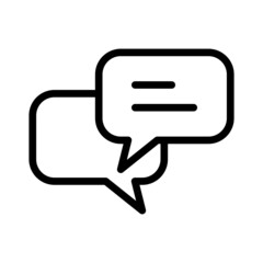 Chat bubble icon