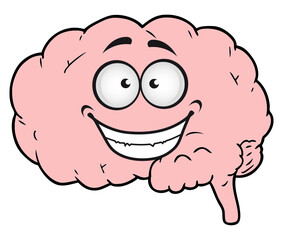 happy brain illustration