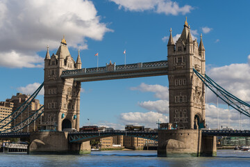Fototapeta na wymiar London, England, City Area Tower bridge Central 