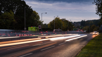 London, England, City Area Traffic