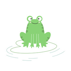 children's drawing frog animal illustration cute