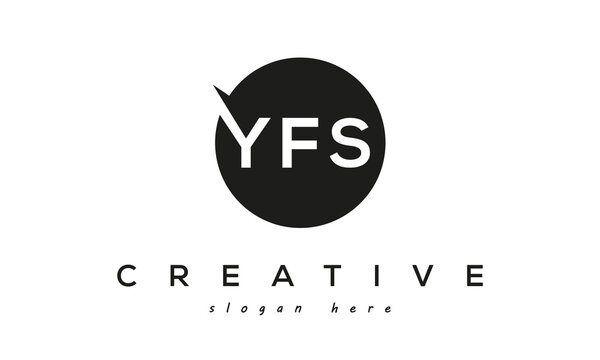 YFS creative circle letters logo design victor