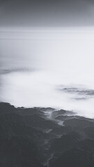 fog in the mountains