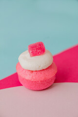 Mini cupcake with frosting