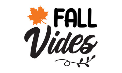 Vector Illustration for Your Design, fall leaves in fall colors and three pumpkins, Good for greeting card, poster, banner, textile print,  design