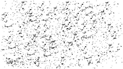 The abstract texture on white background, dirt overlay or screen effect use for grunge background vintage style. Grunge monochrome background. Black grunge texture background. 