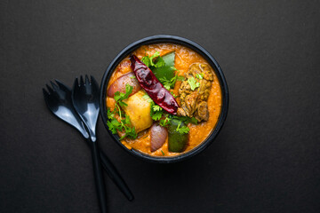 Rice Bowl  with vegetables and chicken