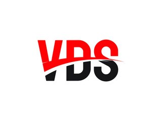 VDS Letter Initial Logo Design Vector Illustration