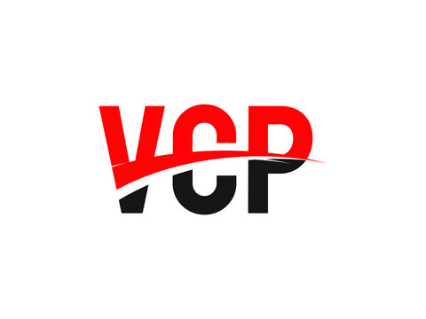 VCP Letter Initial Logo Design Vector Illustration