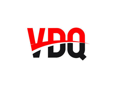 VDQ Letter Initial Logo Design Vector Illustration