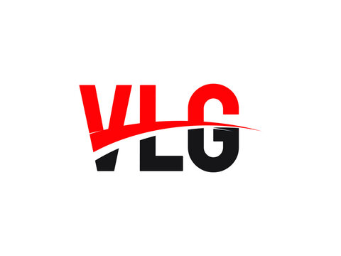 VLG Letter Initial Logo Design Vector Illustration
