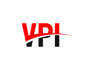 VPI Letter Initial Logo Design Vector Illustration