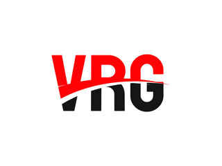 Fototapeta premium VRG Letter Initial Logo Design Vector Illustration