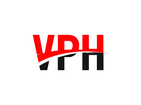 VPH Letter Initial Logo Design Vector Illustration