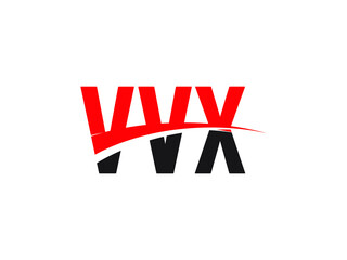 VVX Letter Initial Logo Design Vector Illustration