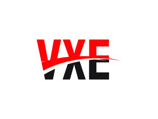 Fototapeta premium VXE Letter Initial Logo Design Vector Illustration