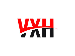 VXH Letter Initial Logo Design Vector Illustration