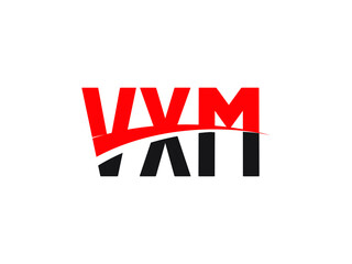 VXM Letter Initial Logo Design Vector Illustration