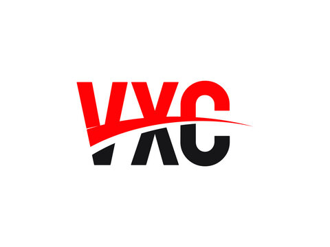 VXC Letter Initial Logo Design Vector Illustration