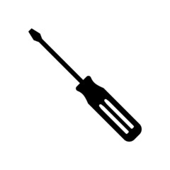screwdriver icon, service vector, work illustration
