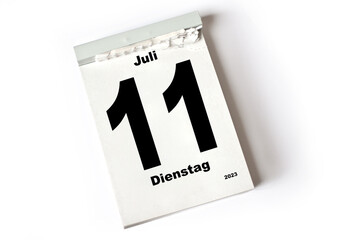 11. Juli 2023