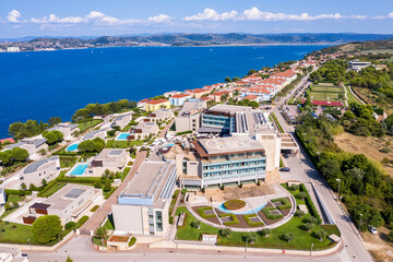 An aerial view of Kempinski Hotel Adriatic in Savudrija, Istria, Croatia
