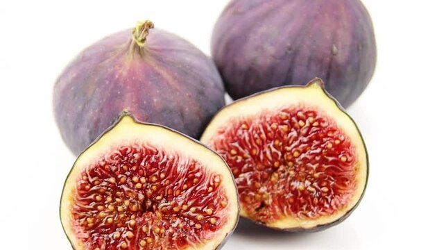 figues fraiches en gros plan