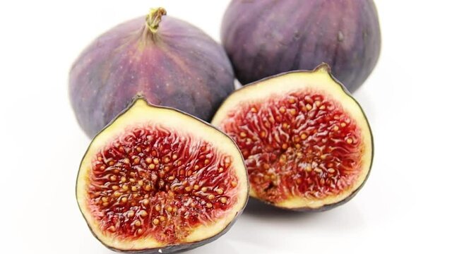figues fraiches en gros plan