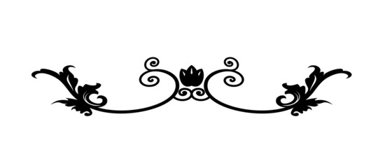 Abstract floral design